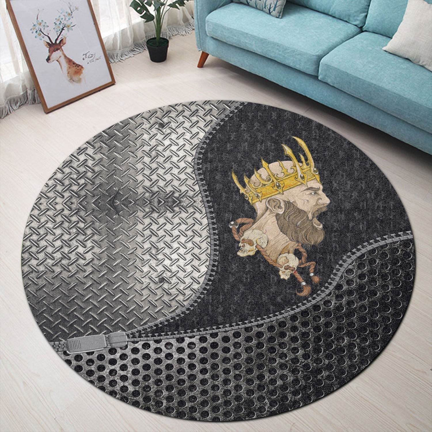 viking-carpet-in-the-crown-copy-round-carpet