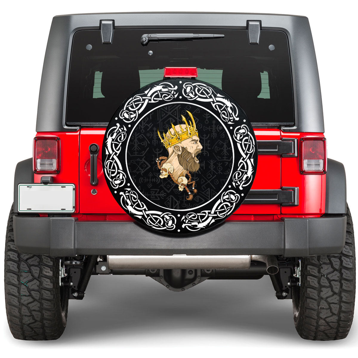 Viking In The Crown copy Viking Spare Tire Cover RLT12 - Wonder Print Shop