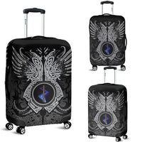 Viking Luggage Cover - Isa Rune, Raven Tattoo RLT12 - Wonder Print Shop
