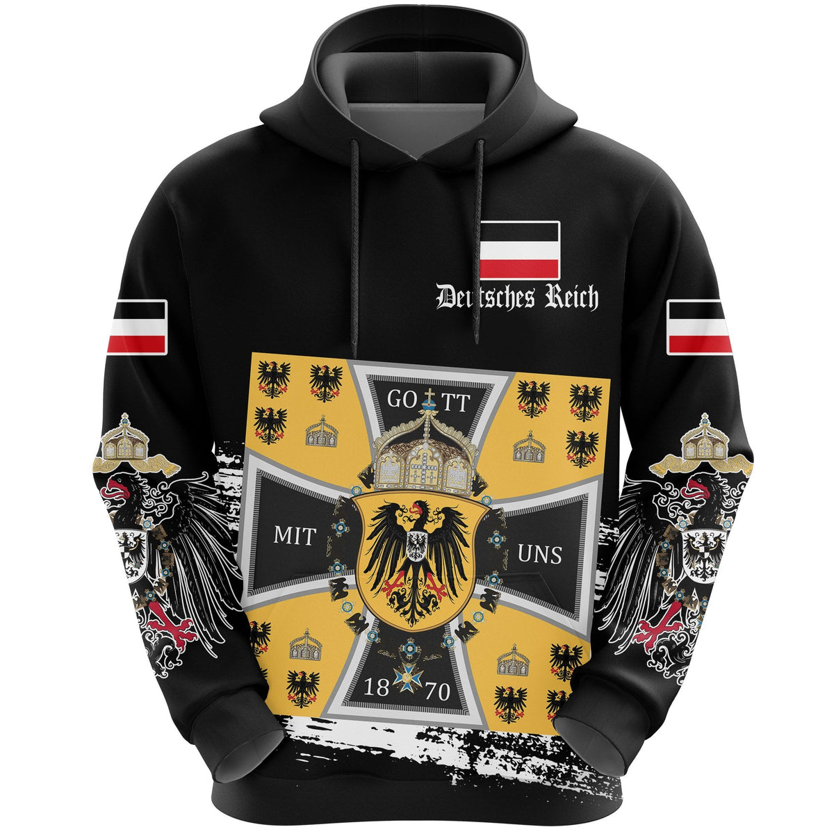 Germany Hoodie Deutsches Reich - Wonder Print Shop