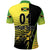 Custom Jamaica Cricket Scorpions Polo Shirt Simple Style Black LT8 - Wonder Print Shop