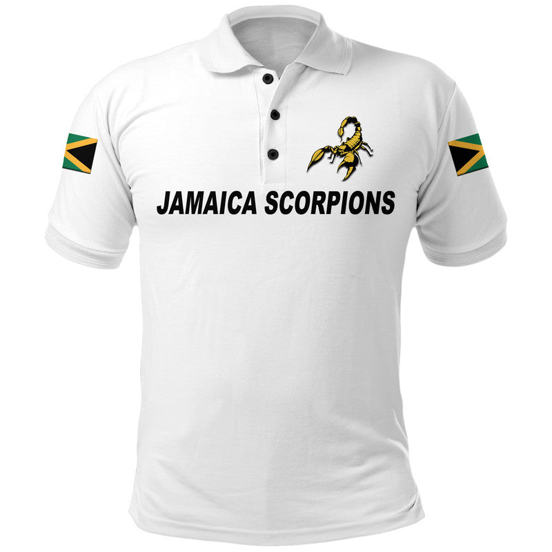 Custom Jamaica Cricket Scorpions Polo Shirt Special Style LT8 - Wonder Print Shop