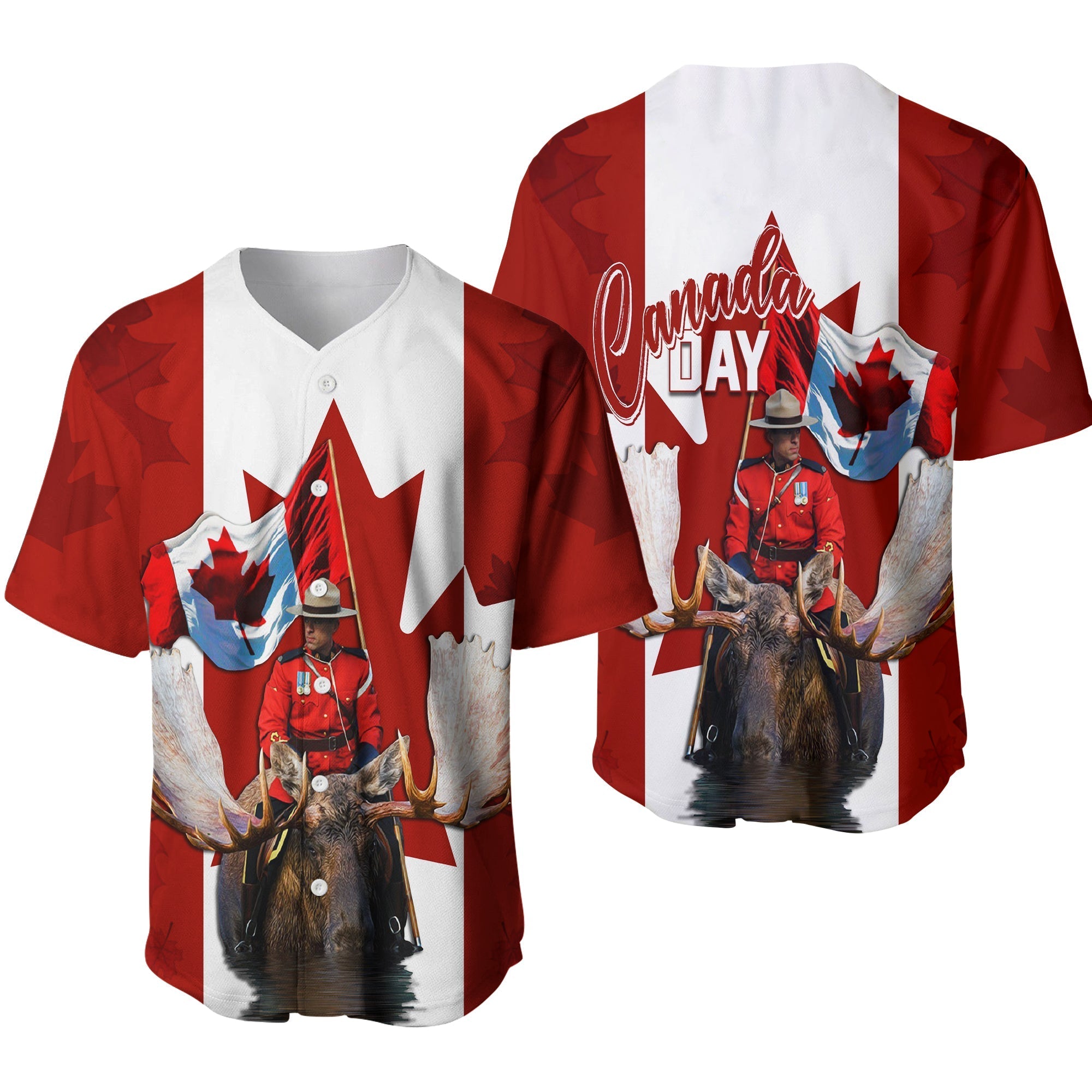 canada-day-personalised-baseball-jersey-mountie-on-moose