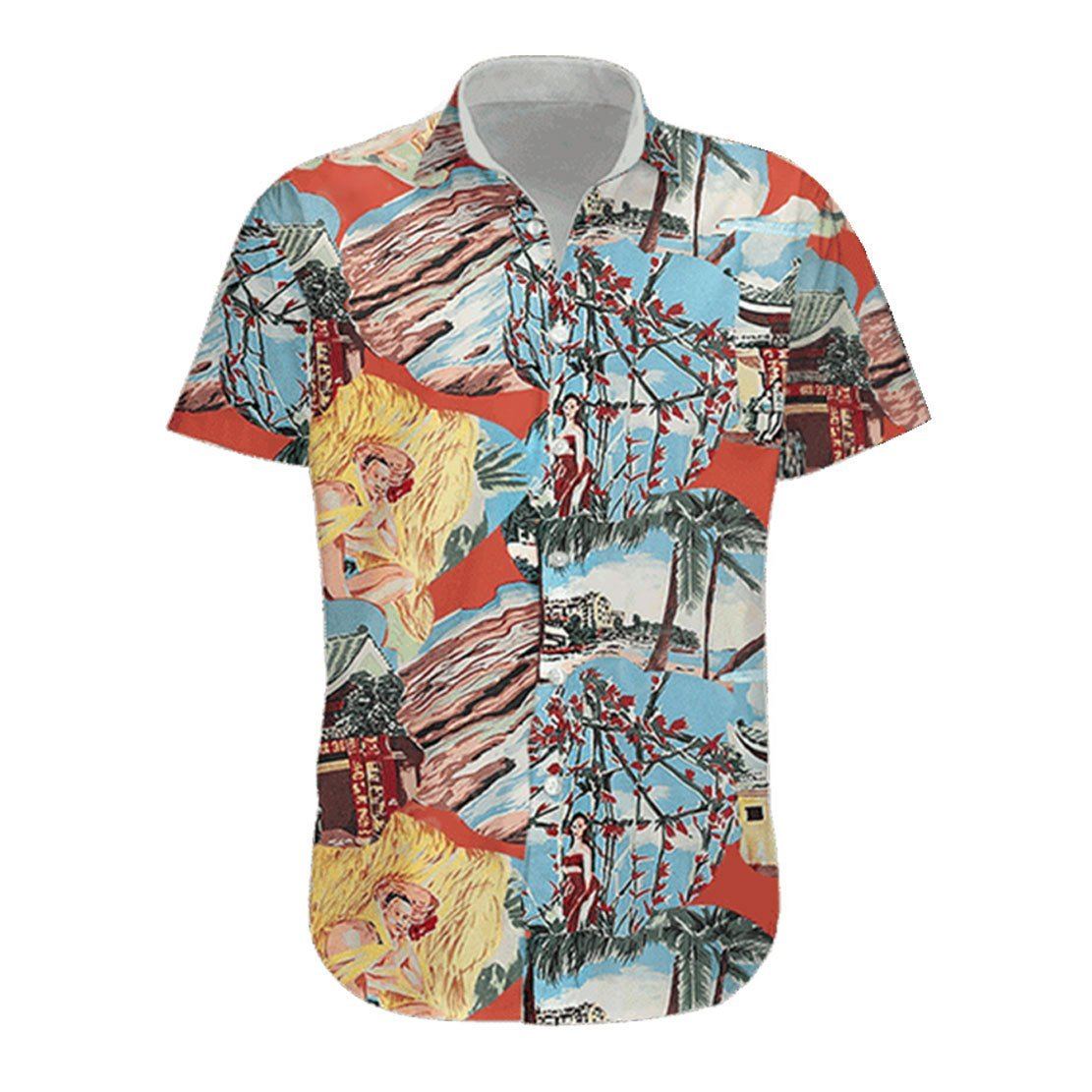 Jim Carrey In Ace Ventura Pet Detective Hawaiian Shirt - Wonder Print Shop