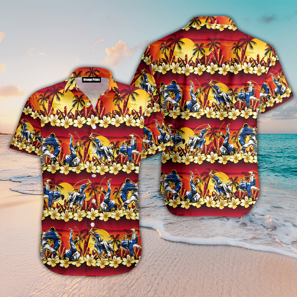 Judo Hawaiian Shirt - Wonder Print Shop