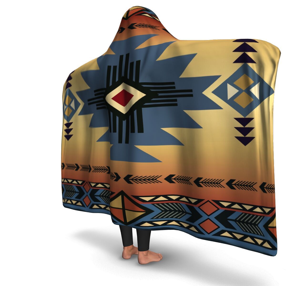 southwest-blue-symbol-native-american-design-hooded-blanket