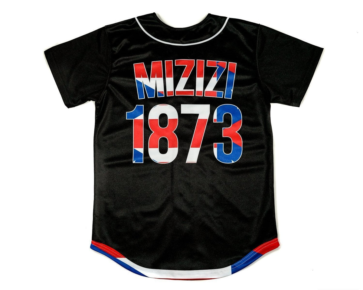 African Baseball Jersey - Puerto Rico Baseball Jersey - Wonder Print Shop