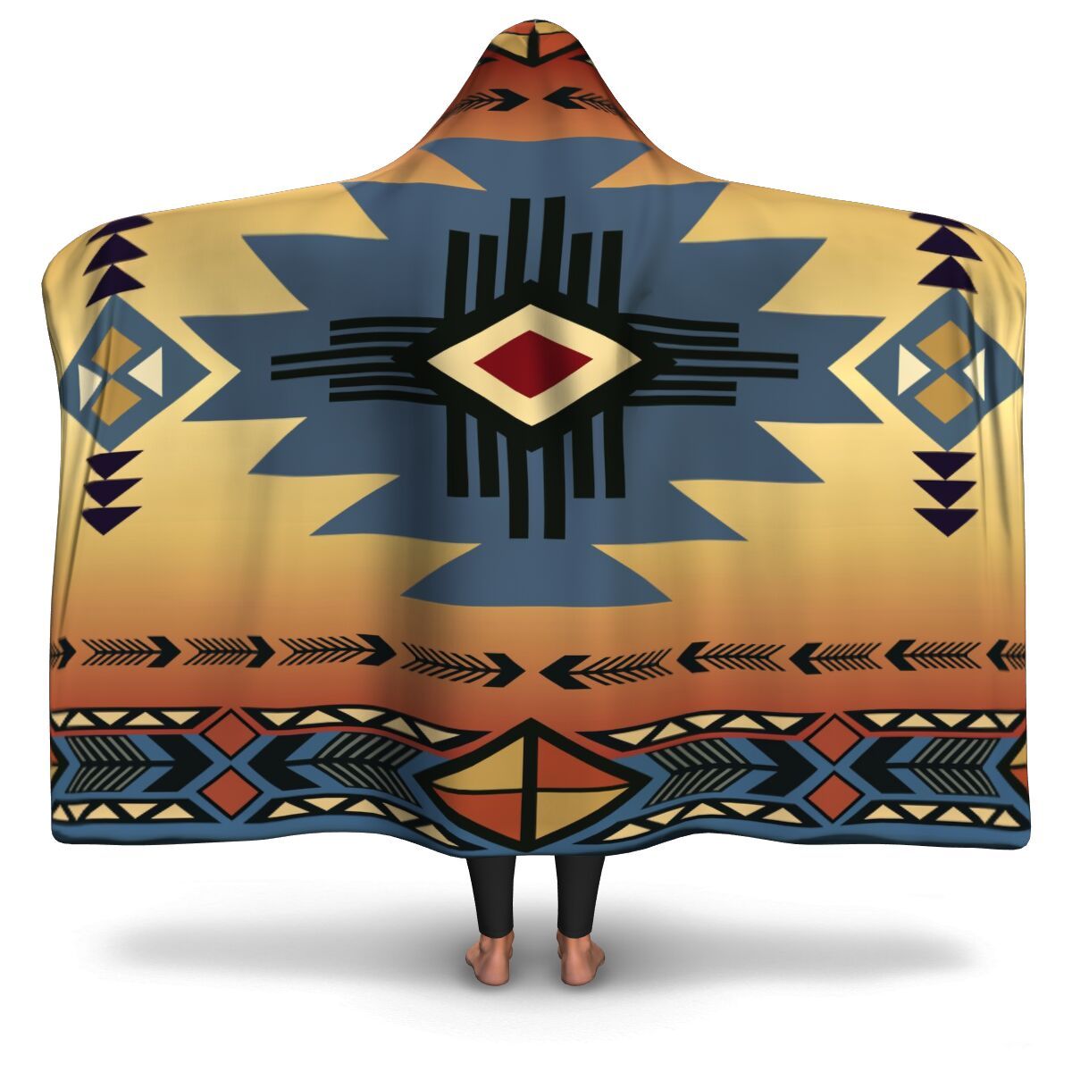southwest-blue-symbol-native-american-design-hooded-blanket