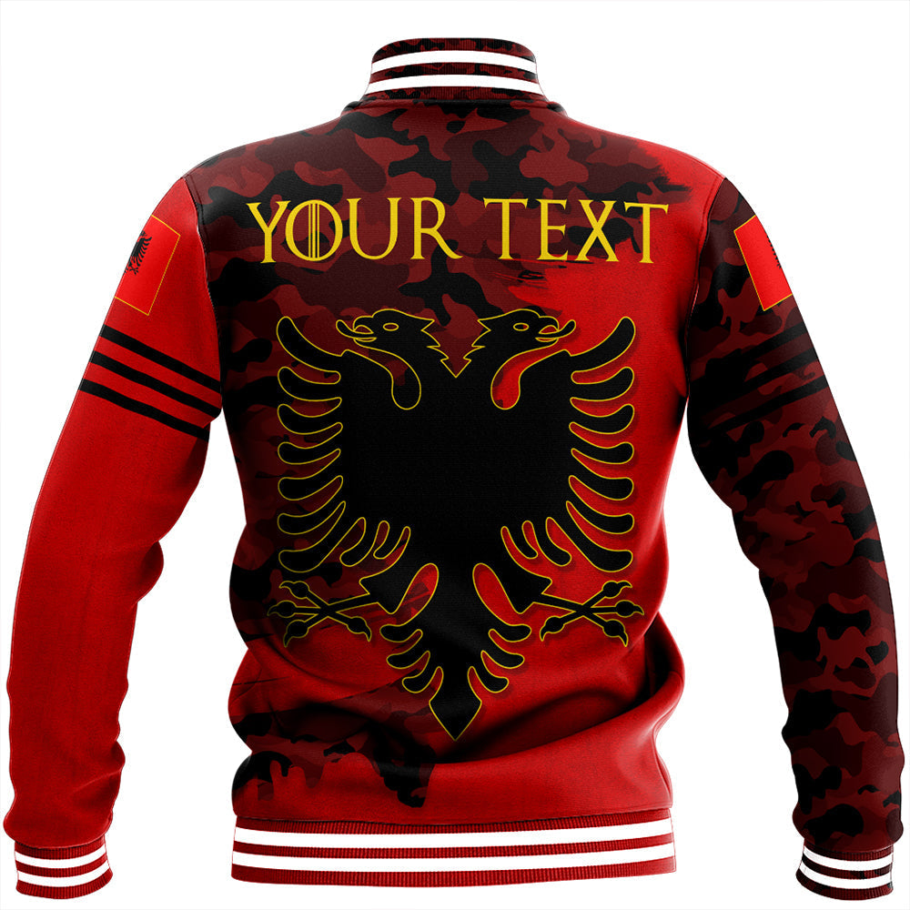 Wonder Print Shop Jacket - Albania Eagle Baseball Jacket Flag Personalized Oldest Style LT10 - Wonder Print Shop