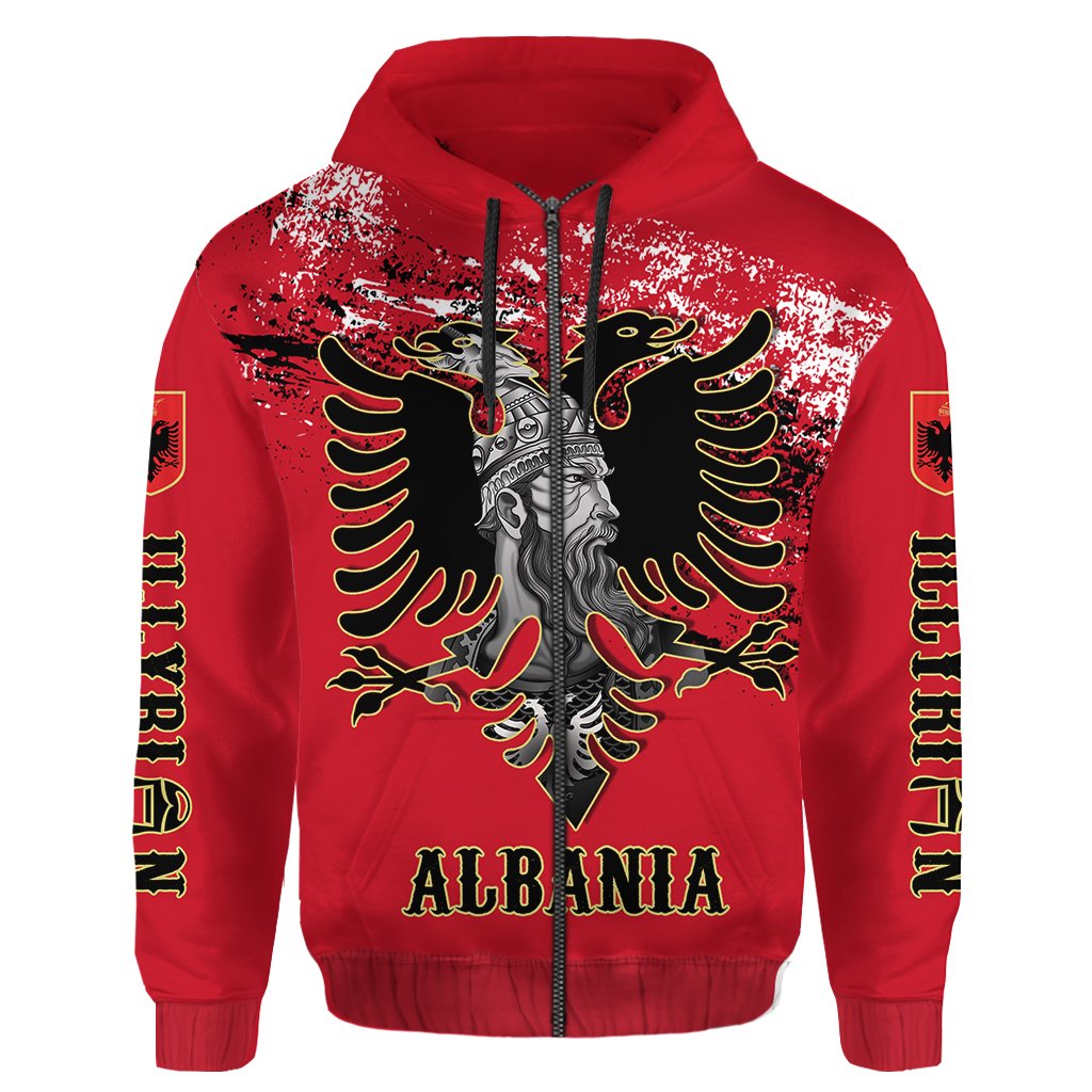 albania-gjergj-kastrioti-zip-hoodie-illyrian