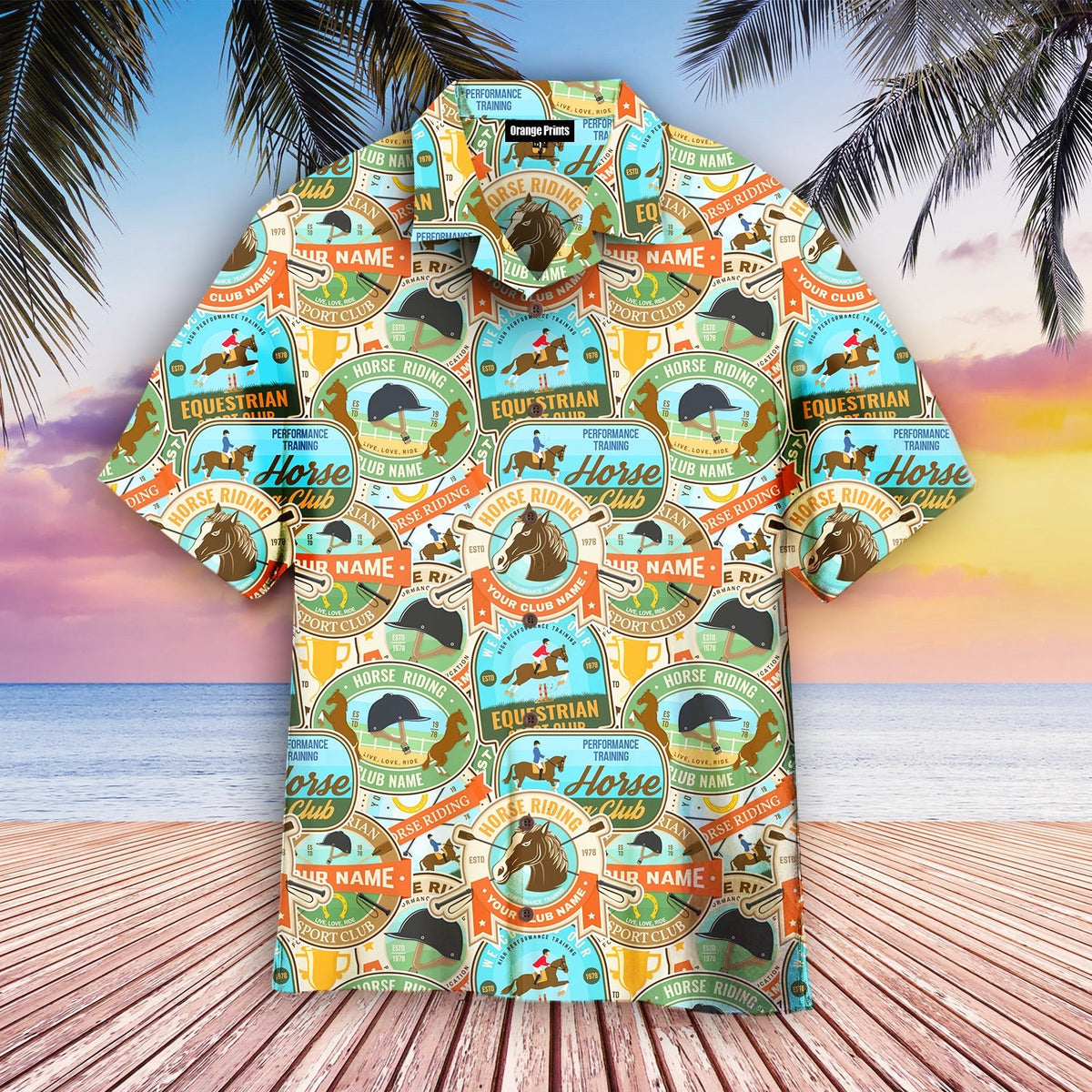 Kentucky Horse Racing Horse Riding Hawaiian Shirt - Wonder Print Shop