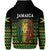 Jamaica Hoodie Unique Rastafarian Lion Flag Vibes LT8 - Wonder Print Shop