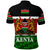Kenya Polo Shirt Coat Of Arms Flag Vibes LT8 - Wonder Print Shop