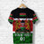 Custom Kenya Coat Of Arms T Shirt Flag Vibes LT8 - Wonder Print Shop