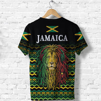 Jamaica T Shirt Unique Rastafarian Lion Flag Vibes LT8 - Wonder Print Shop
