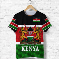Kenya Coat Of Arms T Shirt Flag Vibes LT8 - Wonder Print Shop
