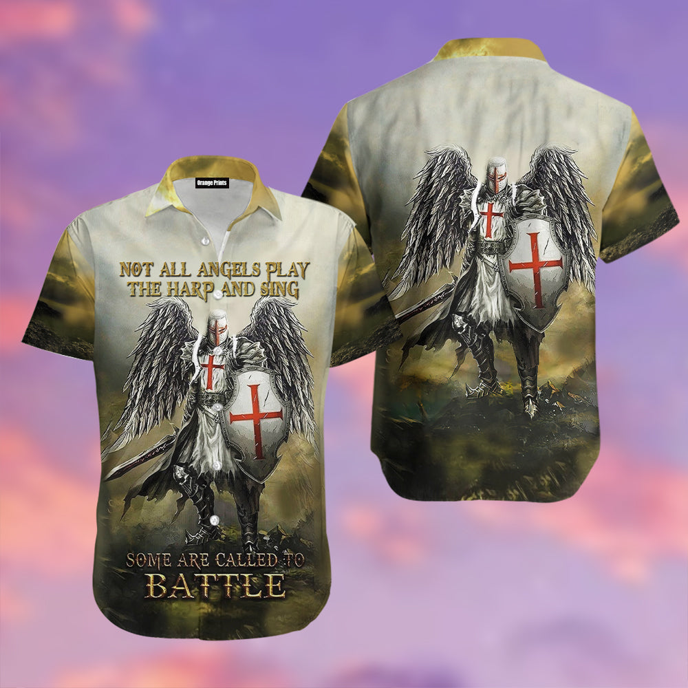 Knight Templar Hawaiian Shirt - Wonder Print Shop
