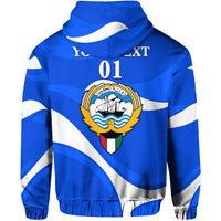 Custom Kuwai Hoodie Sporty Style Blue LT8 - Wonder Print Shop
