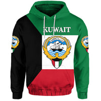 Kuwait Hoodie Flag Style LT8 - Wonder Print Shop