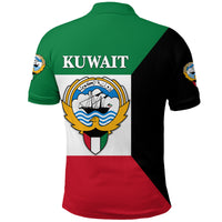 Kuwait Polo Shirt Flag Style LT8 - Wonder Print Shop
