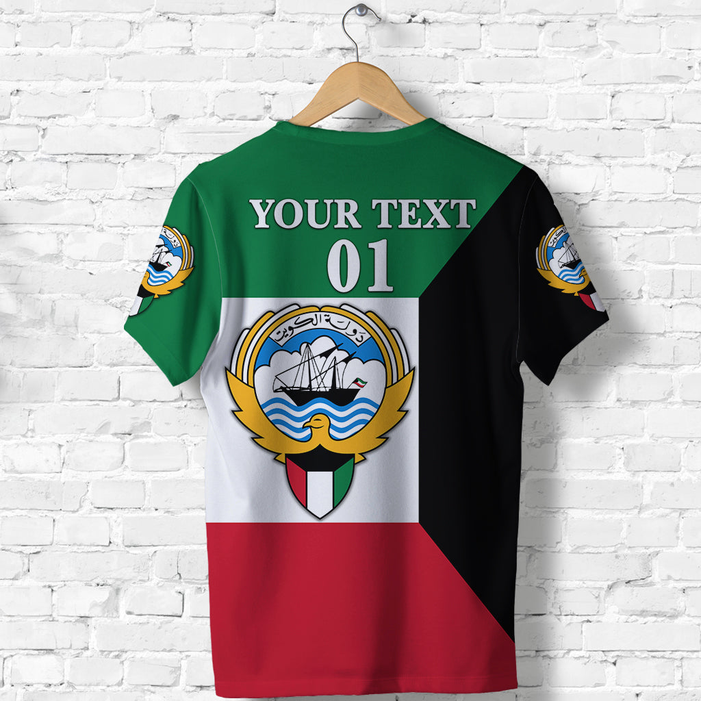 Custom Kuwait T Shirt Flag Style LT8 - Wonder Print Shop
