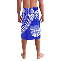 Fiji Rugby Sevens Lavalava Fijian 7s Tapa Polynesian Blue Ver.02 LT13 - Wonder Print Shop