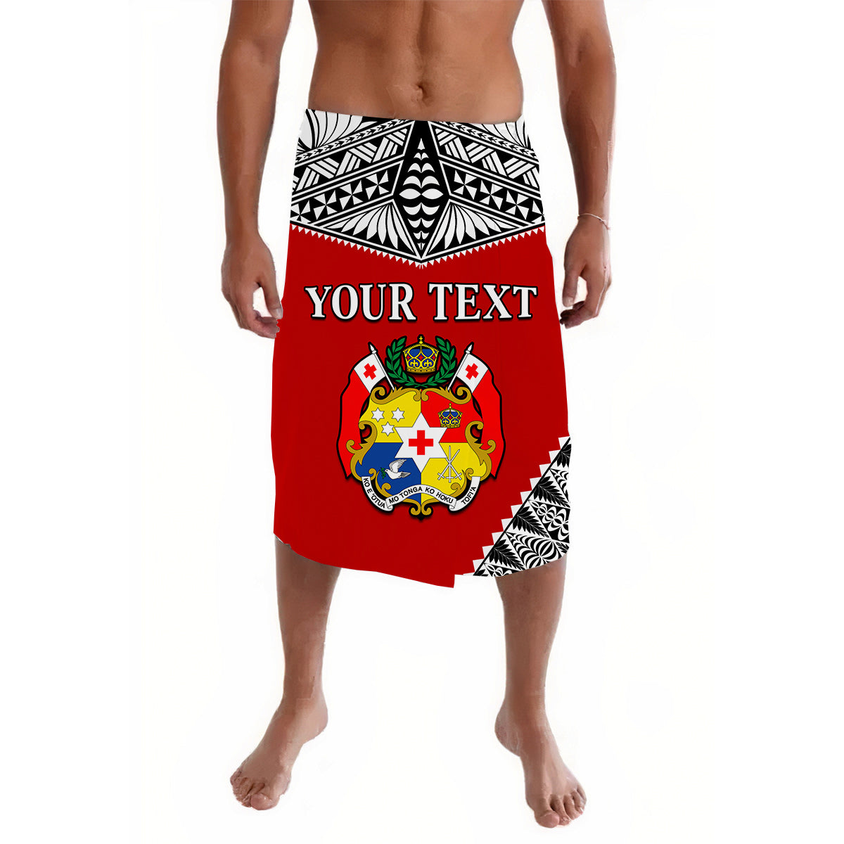 Custom Personalised Kingdom Of Tonga Lavalava Ngatu Pattern LT13 - Wonder Print Shop