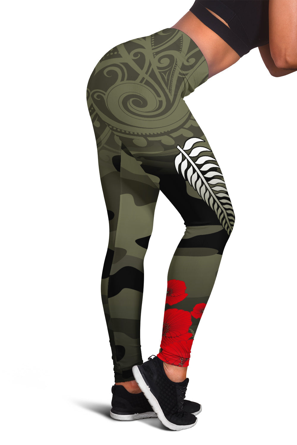 new-zealand-anzac-2022-women-leggings-maori-camouflage