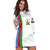 Eritrea Hoodie Dress Striped LT13 - Wonder Print Shop