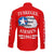 (Custom Personalised) Tuskegee Airmen Hawaii Long Sleeve Button Shirt The Red Tails Simplified Vibes - Red LT8 - Wonder Print Shop