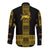 Ethiopia Hawaii Long Sleeve Button Shirt Ethiopian Lion Of Judah Tibeb Vibes NO.1 Ver - Black LT8 - Wonder Print Shop