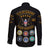 (Custom) U.S. Veterans Motorcycle Club Hawaii Long Sleeve Button Shirt USVMC Simple Style LT8 - Wonder Print Shop