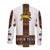 (Custom Personalised) Ethiopia Hawaii Long Sleeve Button Shirt Ethiopian Lion Of Judah Tibeb Vibes NO.1 Ver - White LT8 - Wonder Print Shop