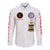 (Custom Personalised) Tuskegee Airmen Motorcycle Club Hawaii Long Sleeve Button Shirt The White Tails Unique Style - White LT8 - Wonder Print Shop