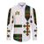 Ethiopia Hawaii Long Sleeve Button Shirt Ethiopian Lion Of Judah Simple Tibeb Style - Flag Style LT8 - Wonder Print Shop