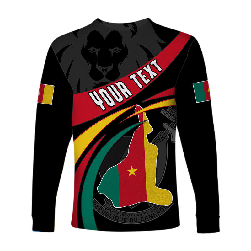 (Custom Personalised) Happy Cameroon Independence Day Long Sleeve Shirt - Wonder Print Shop