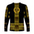 Eritrea Long Sleeve Shirt Fancy Tibeb Vibes NO.1 Ver - Black LT8 - Wonder Print Shop