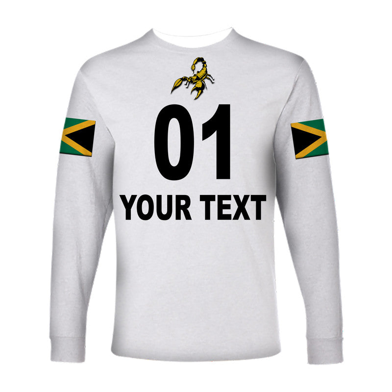 (Custom Personalised) Jamaica Cricket Scorpions Long Sleeve Shirt Special Style LT8 - Wonder Print Shop