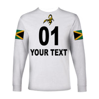 (Custom Personalised) Jamaica Cricket Scorpions Long Sleeve Shirt Special Style LT8 - Wonder Print Shop