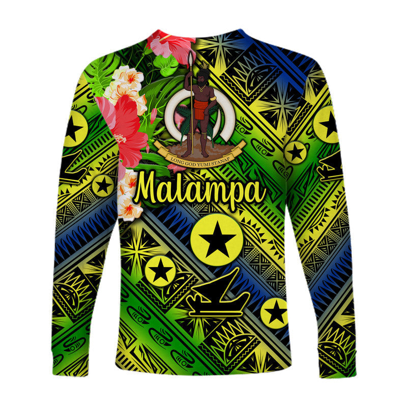 Vanuatu Malampa Long Sleeve Shirt Independence Be Proud LT8 - Wonder Print Shop