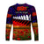 New Zealand Maori ANZAC Long Sleeve Shirt Poppy Vibes Purple LT8 - Wonder Print Shop