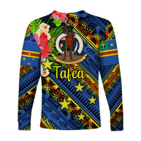 Vanuatu Tafea Long Sleeve Shirt Independence Be Proud LT8 - Wonder Print Shop