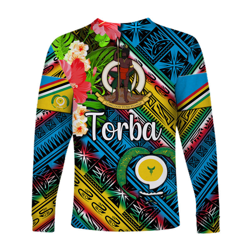 Vanuatu Torba Long Sleeve Shirt Independence Be Proud LT8 - Wonder Print Shop