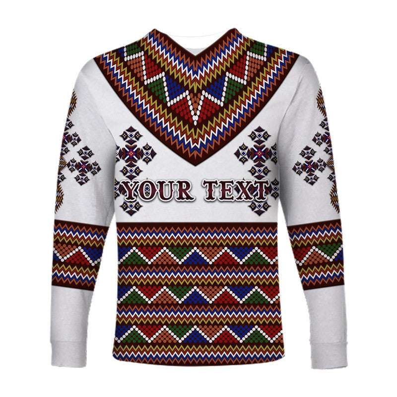 (Custom Personalised) Ethiopia Long Sleeve Shirt Ethiopian Tibeb Proud Version LT8 - Wonder Print Shop