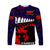 New Zealand Maori ANZAC Long Sleeve Shirt Remembrance Soldier Purple LT8 - Wonder Print Shop