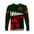 New Zealand Maori ANZAC Long Sleeve Shirt Remembrance Soldier Green LT8 - Wonder Print Shop