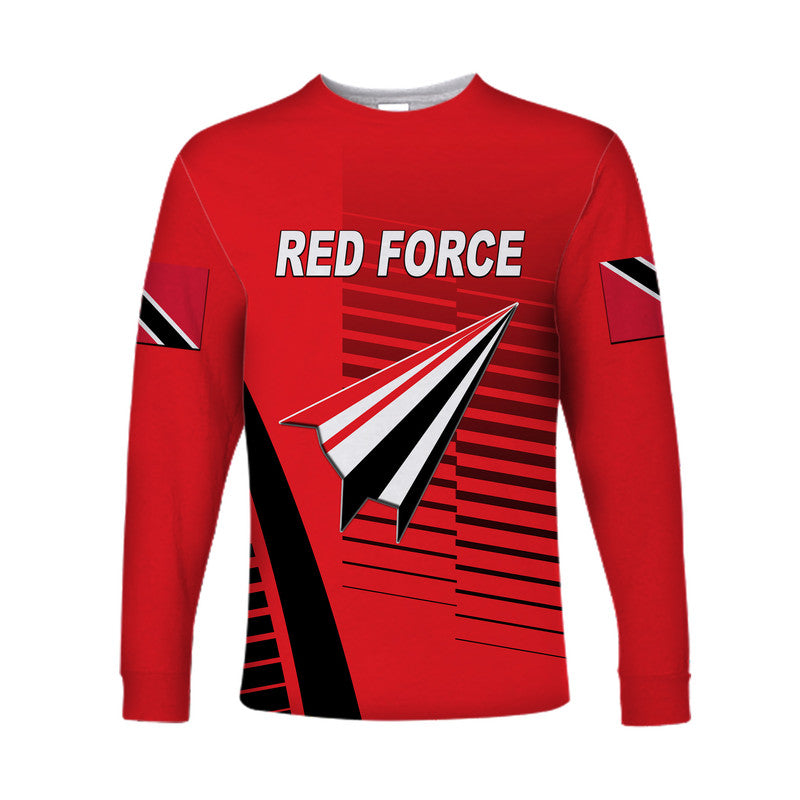 custom-personalised-trinidad-and-tobago-cricket-red-force-long-sleeve-shirt-simple-style