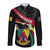 Happy Cameroon independence Day Long Sleeve Button Shirt - Wonder Print Shop