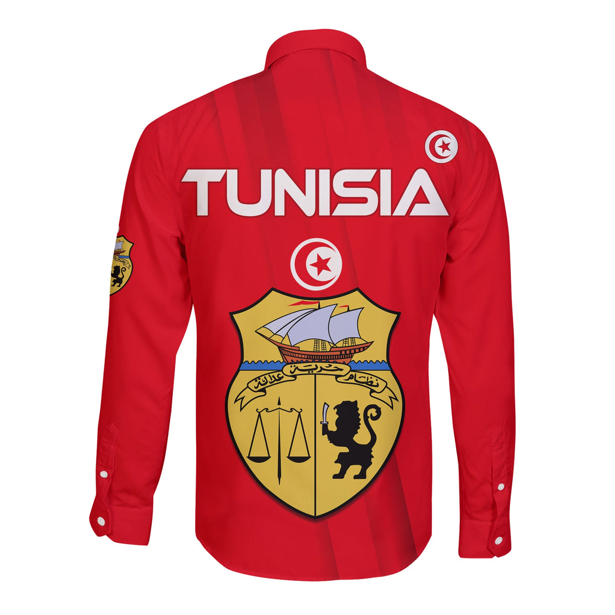 Tunisia Hawaii Long Sleeve Button Shirt Always in My Heart LT13 - Wonder Print Shop