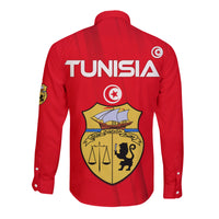 Tunisia Hawaii Long Sleeve Button Shirt Always in My Heart LT13 - Wonder Print Shop